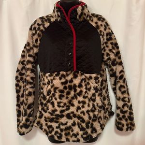 Cheetah Print Sherpa